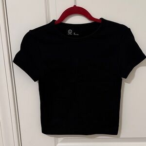 Gilly Hicks Midnight Black Short Sleeve Tee